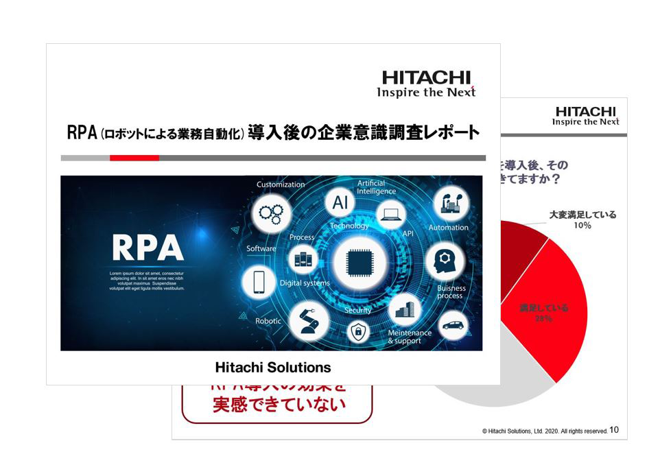 【ホワイトペーパー】RPA(ロボットによる業務自動化)導入後の企業意識調査レポート