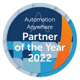 Automation Anywhere Partner of the year 2022 受賞