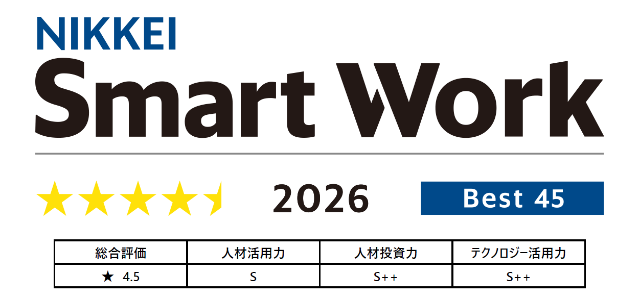 2025年度「日経サステナブル総合調査 スマートワーク経営編」ロゴ、評価
