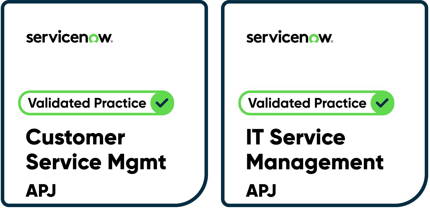 「Customer Service Management（CSM）」および「IT Service Management（ITSM）」認定