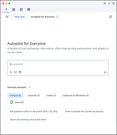 Autopilot for Everyoneの画面イメージ