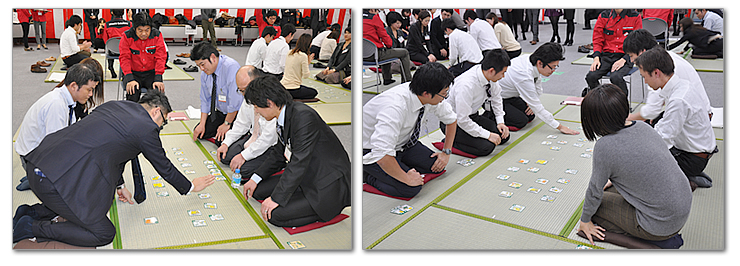 かるた大会の様子