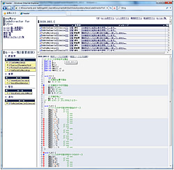 anyWarp CodeDirector for C/C++ のレポート画面イメージ