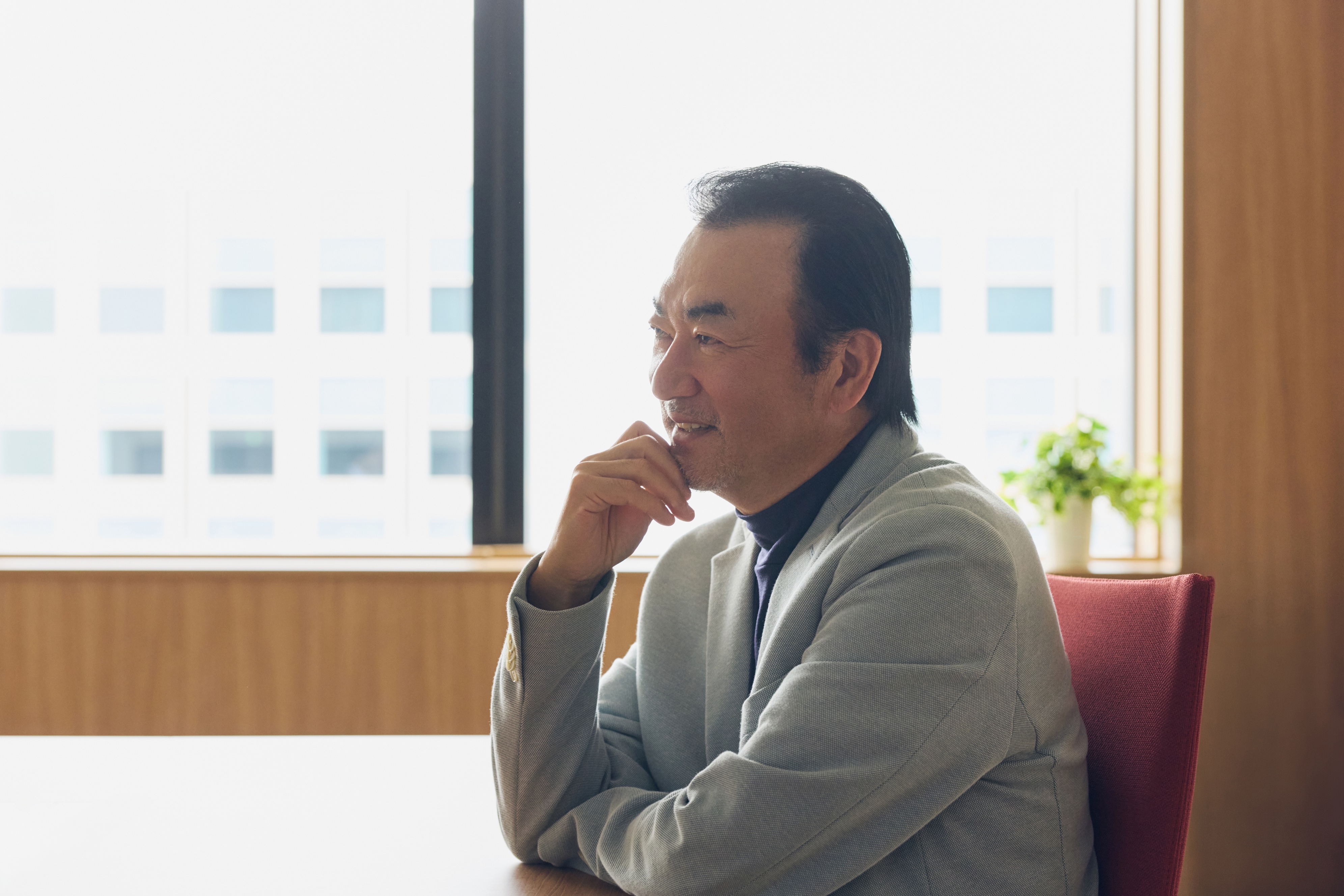 未来について考える森田英嗣