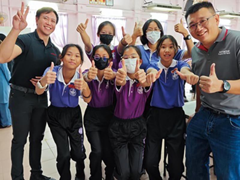 Ecologiを通じた環境保全活動の様子