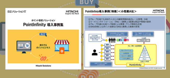 ポイント管理ソリューション 「PointInfinity 導入事例集 」