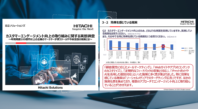 カスタマーエンゲージメント向上の取り組みに関する実態調査
