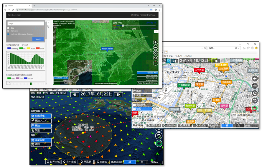 GeoMation　地理情報システム 部品型クライアント開発キット