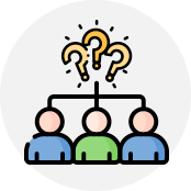 ガバナンスに必要な社内依頼の対応状況が不透明