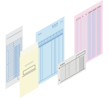 会計帳簿や各種台帳など固定項目データを保存可能