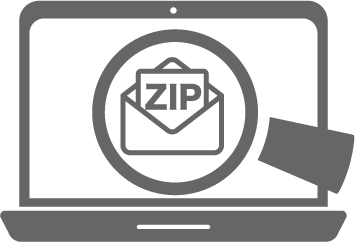 ZIPの暗号化強度が低く、簡単に解読されてしまう可能性がある のイメージ