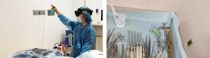 Mixed Reality（複合現実）技術を活用し、手術室看護師の器械出し方法の習得を支援するトレーニングツール「HoloMe（呼称：ホロミー）」を開発