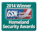 Best Network Security/Enterprise Firewall in GSN 2014 Homeland Security Awards　受賞
