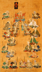 武田二十四将図（東京国立博物館蔵）
