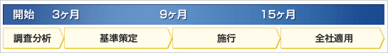 ソフトウェア品質向上ソリューション 導入スケジュール