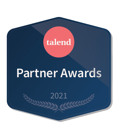 talend Partner Awards Badge 2021